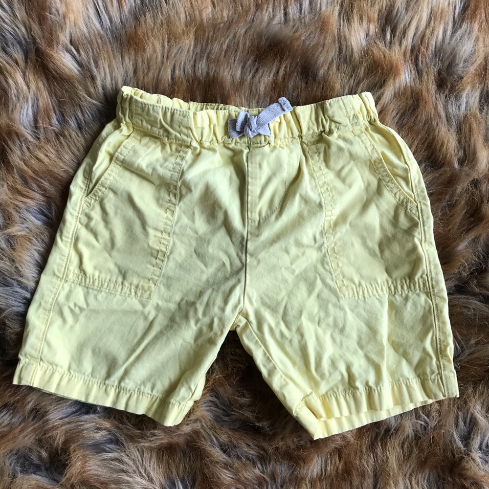 Nautica boys yellow shorts 24months